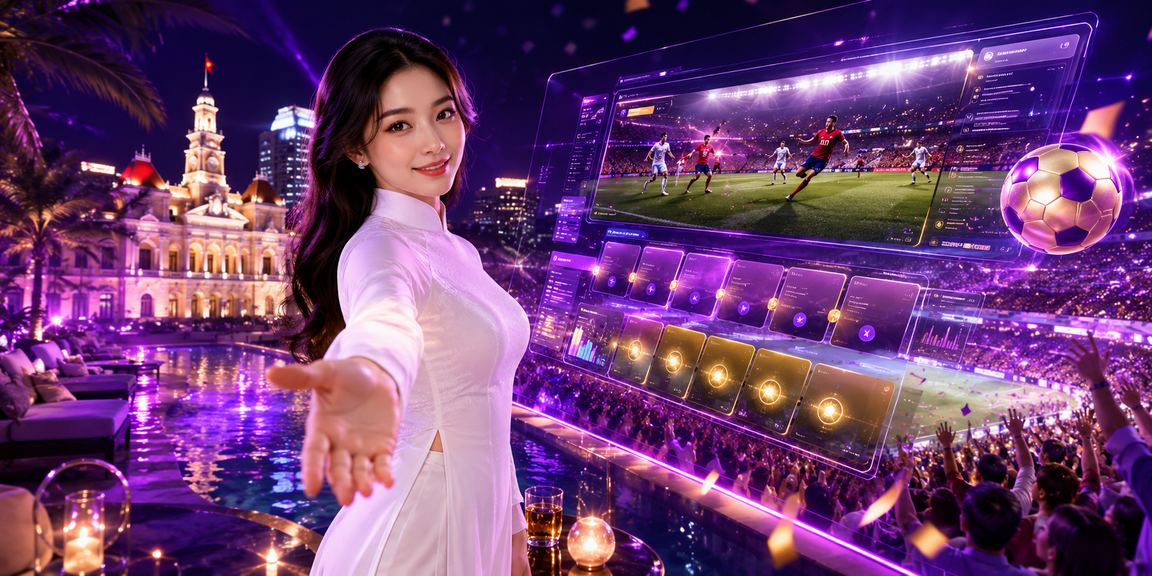 Người dùng đặt cược thể thao tại TP Hồ Chí Minh trong trang phục áo dài
