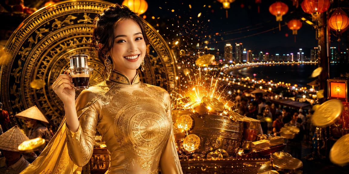 Phụ nữ mặc áo dài tham gia giải trí trực tuyến tại Nha Trang
